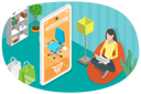 پیش‌نمایش فایل online-furniture-store-7982109 از پک موضوعات متنوع