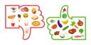 پیش‌نمایش فایل fast-food-vs-balanced-food-7981427 از پک مجموعه موضوعات متنوع ۰۱۹