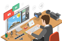 پیش‌نمایش فایل multimedia-production-7981413 از پک مجموعه موضوعات متنوع ۰۱۹