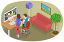 پیش‌نمایش فایل video-call-7981417 از پک مجموعه موضوعات متنوع ۰۱۹