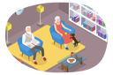پیش‌نمایش فایل seniors-couple-relaxing-at-home-7981871 از پک موضوعات متنوع