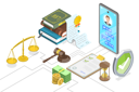 پیش‌نمایش فایل online-court-service-7981695 از پک مجموعه موضوعات متنوع ۰۲۳