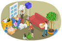 پیش‌نمایش فایل garbage-recycling-7981584 از پک مجموعه موضوعات متنوع ۰۲۱