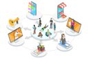 پیش‌نمایش فایل modern-digital-services-8086791 از پک مجموعه موضوعات متنوع ۰۳۶