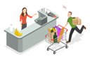 پیش‌نمایش فایل cashier-counter-in-supermarket-8086740 از پک مجموعه موضوعات متنوع ۰۳۵