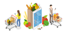 پیش‌نمایش فایل online-supermarket-8086745 از پک مجموعه موضوعات متنوع ۰۳۵