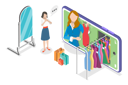 پیش‌نمایش فایل woman-shopping-online-8086729 از پک مجموعه موضوعات متنوع ۰۳۵