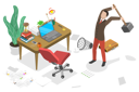 پیش‌نمایش فایل angry-businessman-8088184 از پک مجموعه موضوعات متنوع ۰۴۱