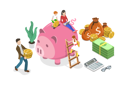 پیش‌نمایش فایل kids-savings-account-8086855 از پک موضوعات متنوع