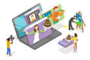 پیش‌نمایش فایل online-video-classes-8086925 از پک موضوعات متنوع