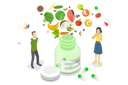 پیش‌نمایش فایل vitamin-and-mineral-supplements-8086919 از پک موضوعات متنوع
