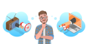 پیش‌نمایش فایل man-confused-in-online-vs-offline-advertising-8114368 از پک مجموعه موضوعات متنوع ۰۵۰