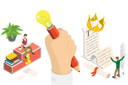 پیش‌نمایش فایل man-write-creative-article-8114336 از پک مجموعه موضوعات متنوع ۰۵۰