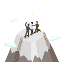 پیش‌نمایش فایل team-getting-top-success-8114339 از پک مجموعه موضوعات متنوع ۰۵۰