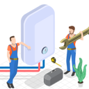 پیش‌نمایش فایل boiler-repairing-heating-system-8114390 از پک کسب و کار
