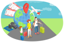 پیش‌نمایش فایل family-travelling-during-covid-19-while-wearing-face-mask-8114389 از پک کسب و کار