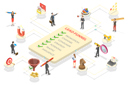 پیش‌نمایش فایل people-working-on-lead-generation-marketing-strategy-8114383 از پک کسب و کار