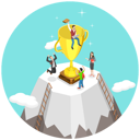 پیش‌نمایش فایل business-people-getting-top-success-8114201 از پک موضوعات متنوع
