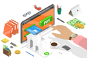 پیش‌نمایش فایل online-shopping-bill-payment-8114207 از پک موضوعات متنوع