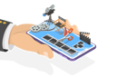 پیش‌نمایش فایل online-video-editing-app-8114196 از پک موضوعات متنوع