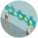 پیش‌نمایش فایل two-workers-are-cleaning-a-glass-wall-and-from-under-the-dust-layer-is-appearing-stars-8114172 از پک موضوعات متنوع