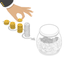 پیش‌نمایش فایل retirement-fund-and-saving-money-plan-8114232 از پک موضوعات متنوع