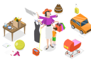پیش‌نمایش فایل busy-mom-8088077 از پک موضوعات متنوع