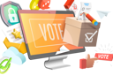 پیش‌نمایش فایل online-voting-8486616 از پک موضوعات متنوع