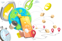 پیش‌نمایش فایل global-logistic-and-delivery-8486521 از پک موضوعات متنوع