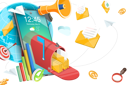 پیش‌نمایش فایل e-mail-marketing-8486671 از پک موضوعات متنوع