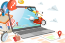 پیش‌نمایش فایل food-delivery-8486694 از پک موضوعات متنوع