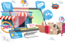 پیش‌نمایش فایل online-store-8486673 از پک موضوعات متنوع