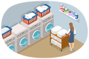 پیش‌نمایش فایل young-lady-doing-hotel-laundry-work-8949054 از پک مجموعه موضوعات متنوع ۰۶۲
