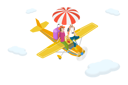 پیش‌نمایش فایل young-couple-travelling-in-air-plane-for-holiday-8947605 از پک مجموعه موضوعات متنوع ۰۶۱