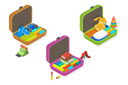 پیش‌نمایش فایل luggages-with-personal-belonging-8878212 از پک موضوعات متنوع