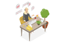 پیش‌نمایش فایل operators-at-helpdesk-9061048 از پک مجموعه موضوعات متنوع ۰۶۴