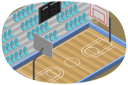 پیش‌نمایش فایل basketball-stadium-9115336 از پک موضوعات متنوع