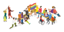 پیش‌نمایش فایل friends-having-fun-together-9115317 از پک موضوعات متنوع