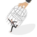 پیش‌نمایش فایل giant-hand-capturing-running-businessman-with-birdcage-9115311 از پک موضوعات متنوع