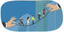 پیش‌نمایش فایل team-walking-tightrope-9115316 از پک موضوعات متنوع