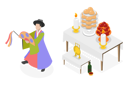 پیش‌نمایش فایل korean-shaman-performing-ancestral-rite-9058666 از پک مجموعه موضوعات متنوع ۰۶۳