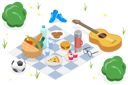 پیش‌نمایش فایل summer-picnic-9058661 از پک مجموعه موضوعات متنوع ۰۶۳