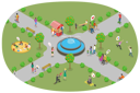 پیش‌نمایش فایل city-park-9115399 از پک مجموعه موضوعات متنوع ۰۶۶