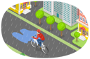 پیش‌نمایش فایل cycling-in-rain-9351997 از پک مجموعه موضوعات متنوع ۰۶۷