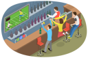 پیش‌نمایش فایل football-fans-in-a-pub-9351990 از پک مجموعه موضوعات متنوع ۰۶۷