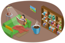 پیش‌نمایش فایل bedtime-reading-9352034 از پک مجموعه موضوعات متنوع ۰۶۸