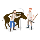 پیش‌نمایش فایل medieval-farmer-9715963 از پک مجموعه موضوعات متنوع ۰۶۹