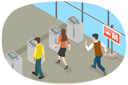 پیش‌نمایش فایل people-walking-in-subway-pass-9913954 از پک مجموعه موضوعات متنوع ۰۷۴