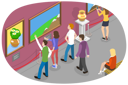 پیش‌نمایش فایل art-gallery-9913914 از پک مجموعه موضوعات متنوع ۰۷۳
