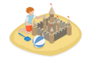 پیش‌نمایش فایل kid-building-sand-castle-9913935 از پک مجموعه موضوعات متنوع ۰۷۳
